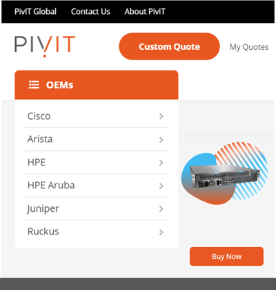 Product Page sample for newsletter